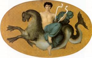 Arion on a Sea Horse (1855)